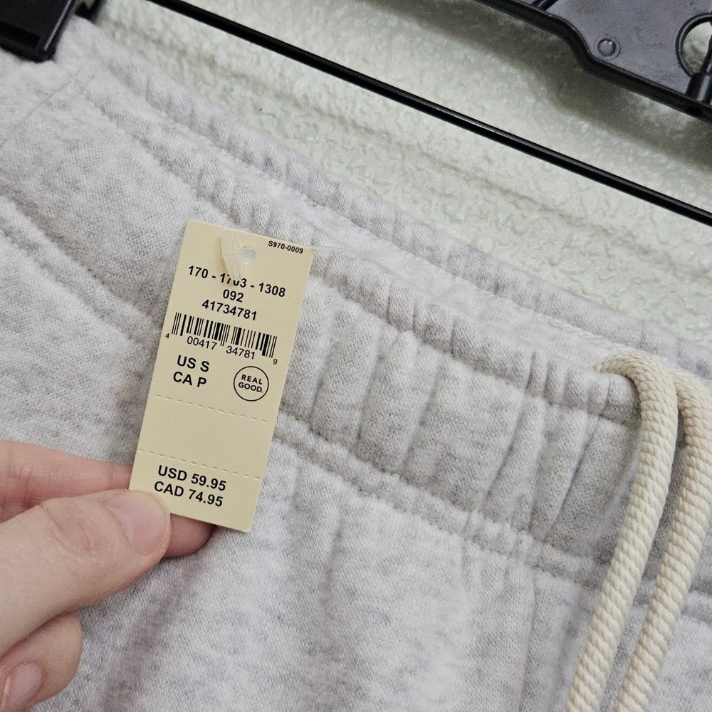 OFFLINE by Aerie Sweatpants Womens S Gray Fleece Joggers Loungewear Athleisure - Picture 6 of 11